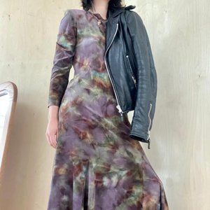 Vintage 90s tie-dye grunge dress